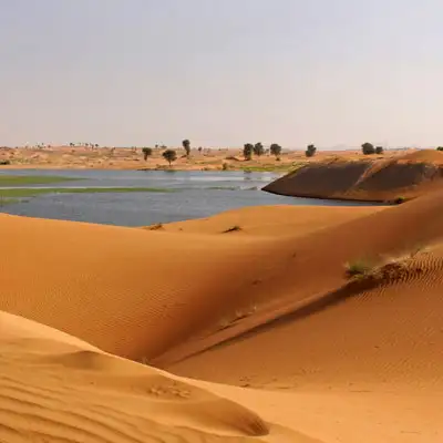 Private Dune Dinner in Desert Lake