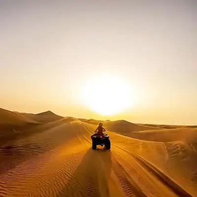 Evening Desert Safari with ATV Quad Bikes