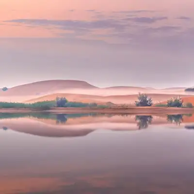 Private Overnight Stay in Desert Lake